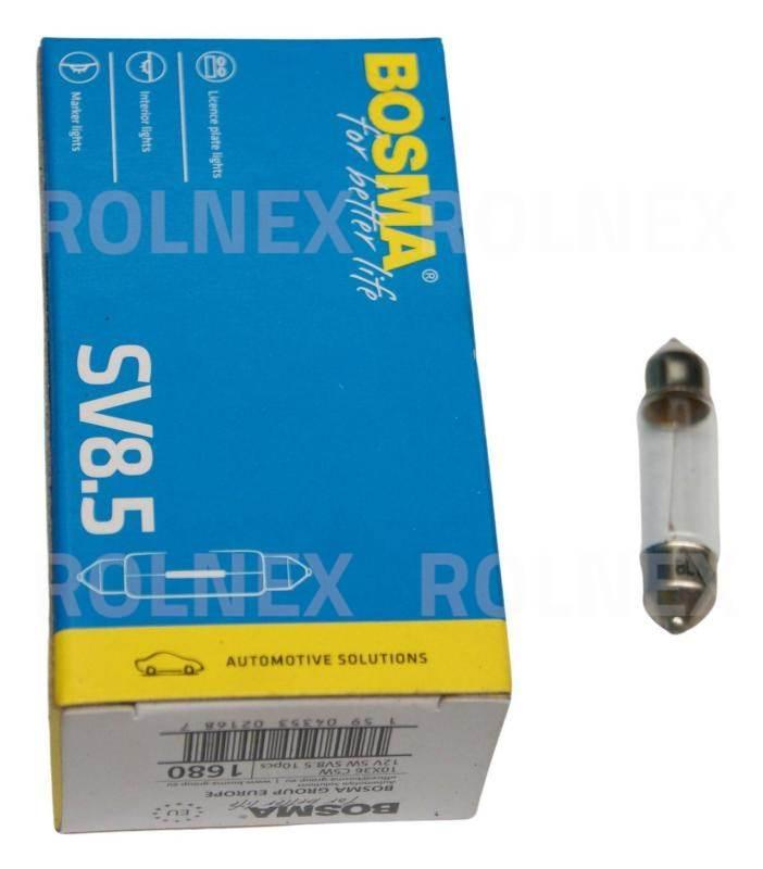 Żarówka 12v 5w rurka bosma sv8.5 10*36 1680