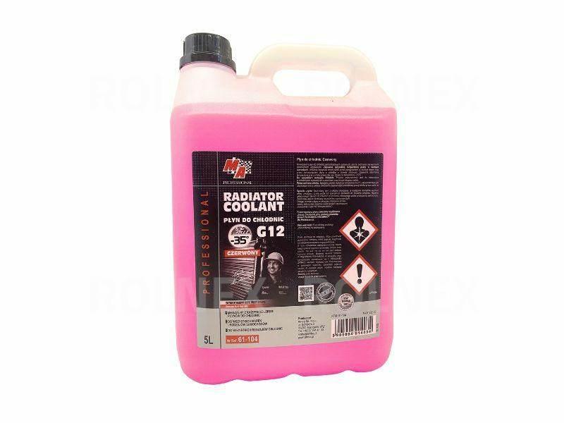 Płyn do chłodnic g12 moje auto 5l czerwony 000386