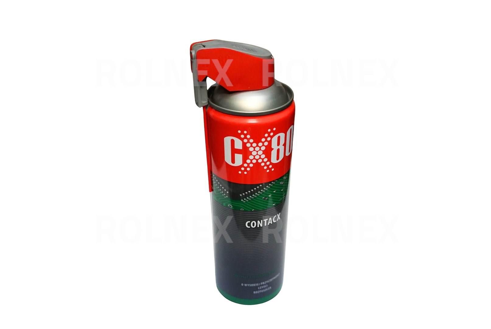 Spray contacx do czyszczenia elementów elektroniki cx80 500ml 222contacx