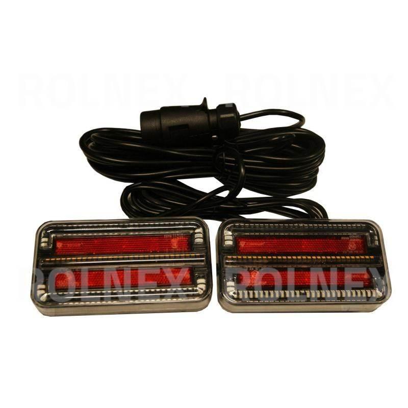 Zestaw oświetleniowy na magnes led12v-24v przewód 7,5 m tt.12024