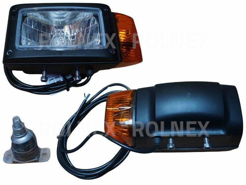 Reflektor h4 lewy 24v wesem z kierunkowskazem w obudowie repr24278202