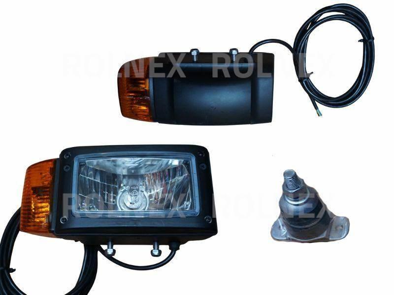 Reflektor h4 prawy 24v wesem z kierunkowskazem w obudowie repr24278302