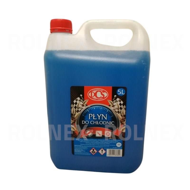 Płyn do chłodnic dcs niebieski 5l -35c dcs5ln