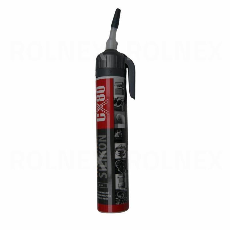 Silikon szary 210g cx-80 wysokotemperaturowy gazowy 197-cx80