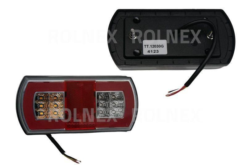 Lampa tylna led glo-trac 12/24v lewa tt.12030gl
