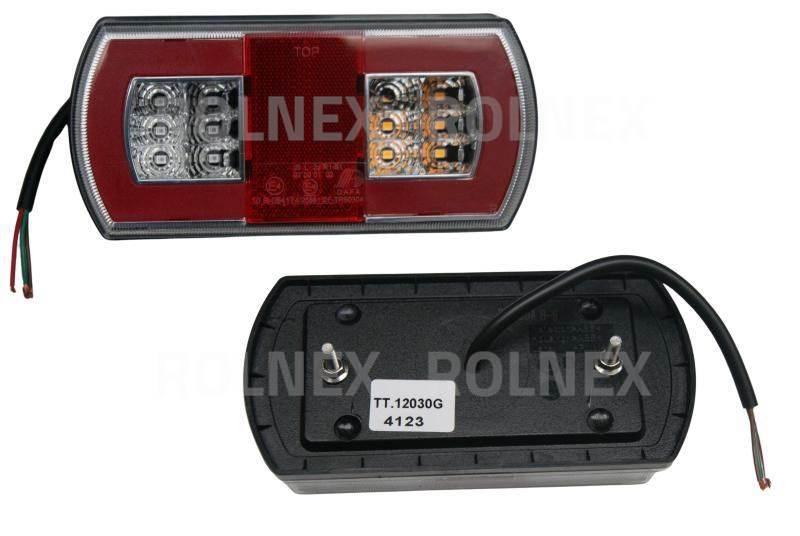 Lampa tylna led glo-trac 12/24v prawa tt.12030gp
