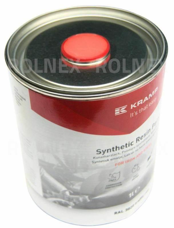 Lakier do maszyn czerwień kubańska 1l 302008kr