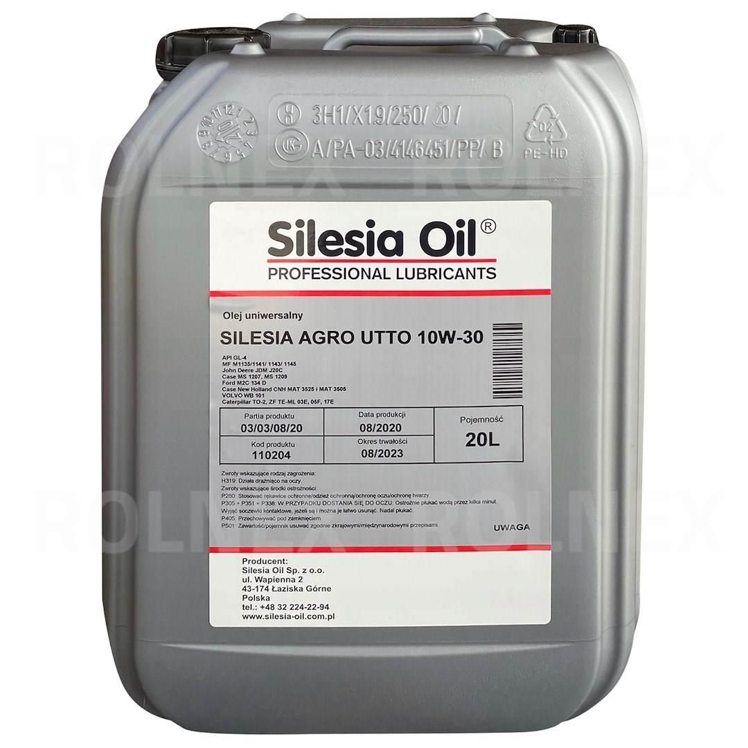 Agro utto 10w/30 20l silesia au10w3020ls