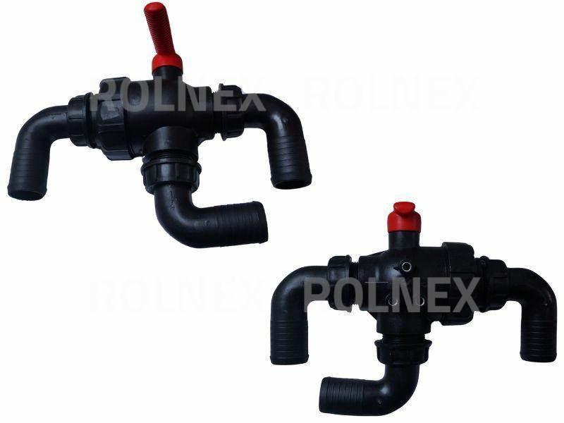 Zawór kulowy 3 drożny proline 1 1/2" kolana fi-40 226990 ap25zk2_40