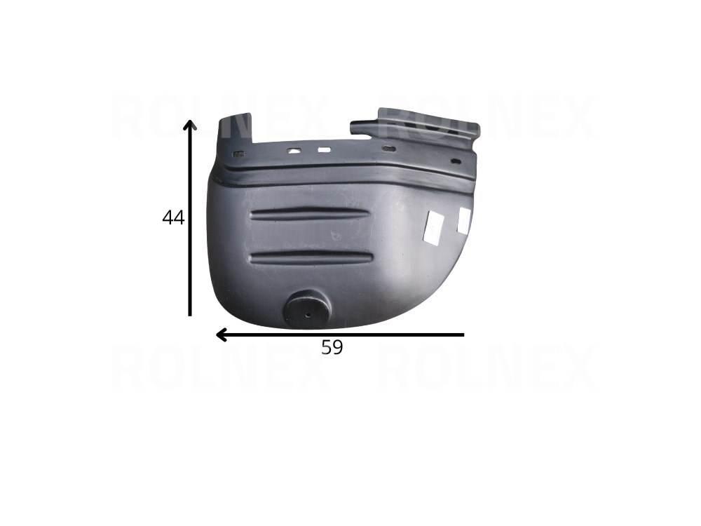 Błotnik lewy przedłużenie plastikowy zetor proxima 64364921_410097