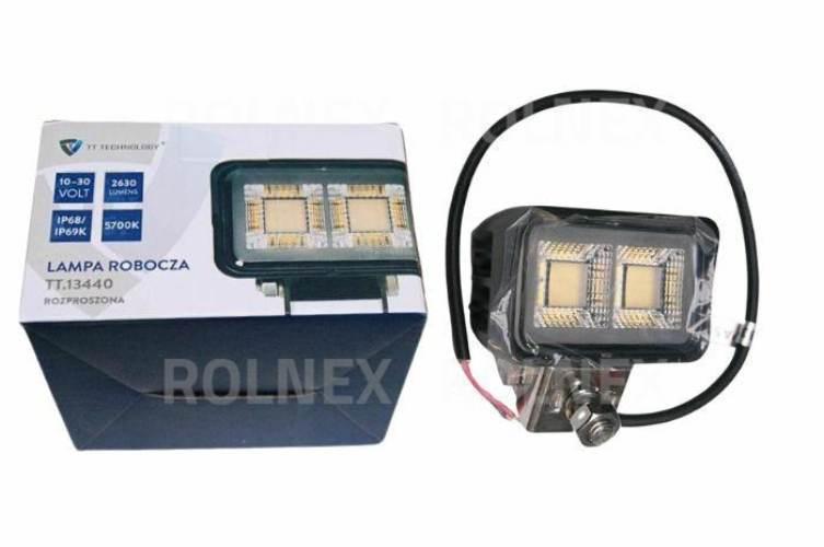 Lampa robocza prostokatna led 40xosram 10-30v 2630lm tt.13440