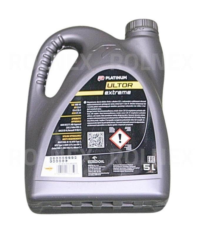Olej ultor extreme 10w40 5l orlen ofs477b50 - zdjęcie 2