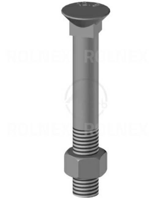 Śruba płużna 12x90 cl 12.9 agricarb btfcc1290