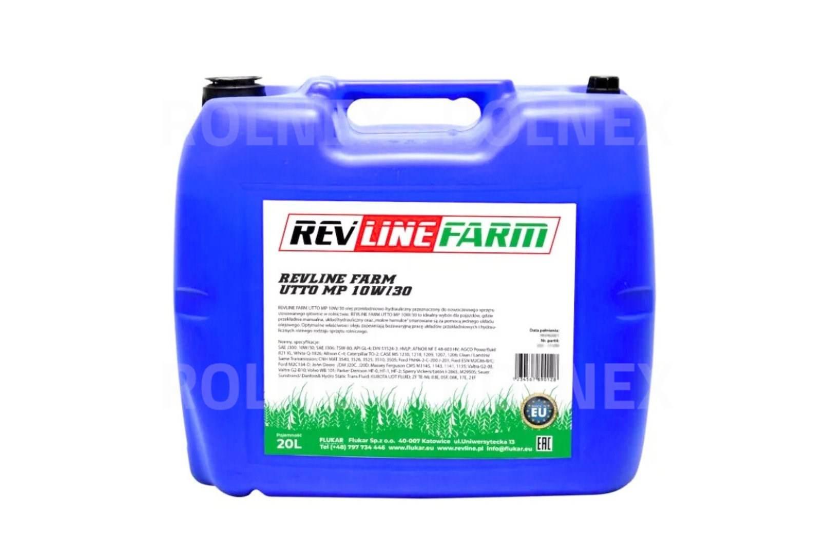 Revline farm utto mp 10w/30 20l rfutto103020