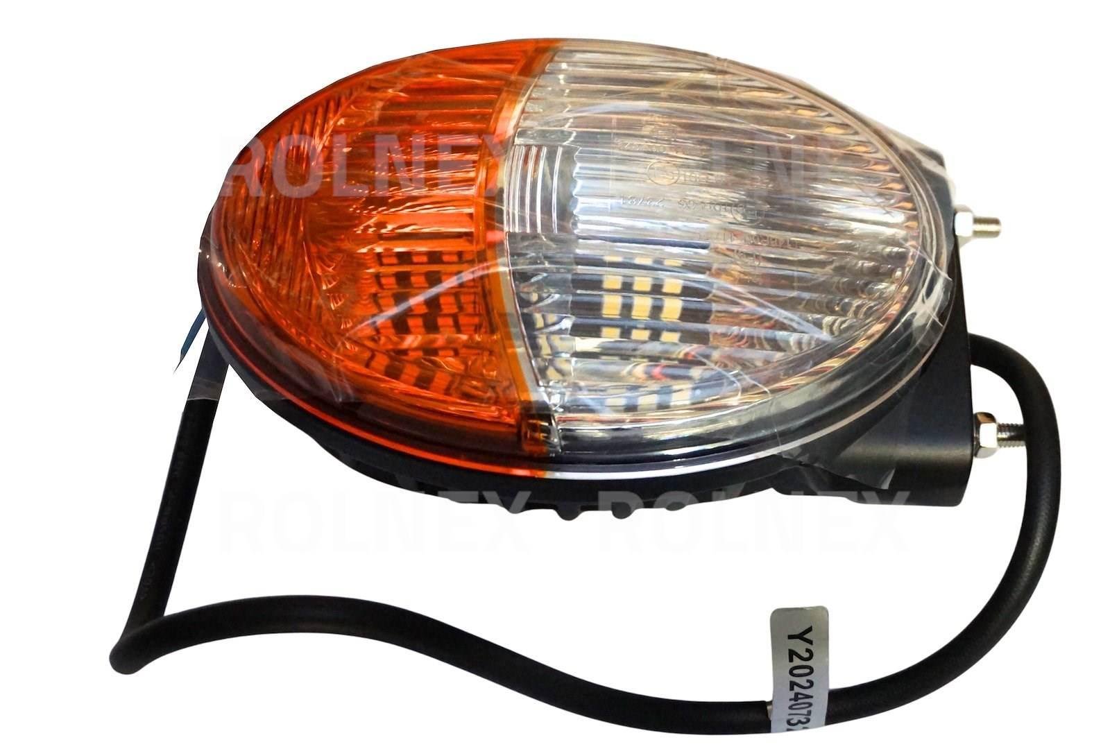 Lampa przednia led z kierunkowskazem owalna tt.16624