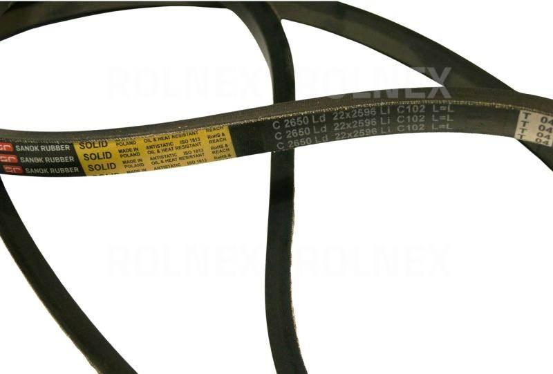 Pas kopaczki c 2650 sanok żółty 2650c_ż