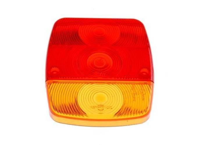 Klosz lampy zespolonej prostokątna przyczepka szt 2szt W18UK