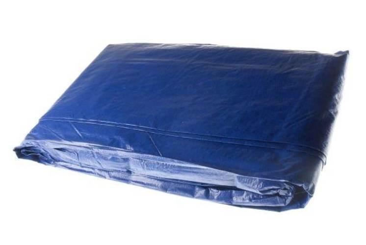 Plandeka LEKKA 3x5m (niebieska) gramatura 55g/m2 1574-500206