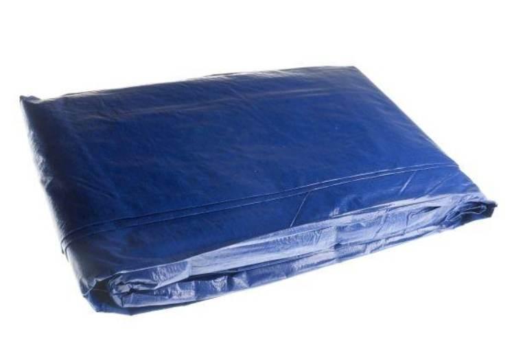 Plandeka LEKKA 5x8m (niebieska) gramatura 55g/m2 1574-500212