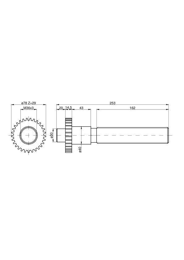 Łącznik główki wieszaka C-385 89450032 - zdjęcie 3
