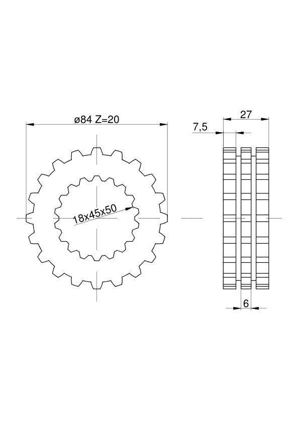 Tuleja skrzyni przekładniowej C-385 80121017 - zdjęcie 2