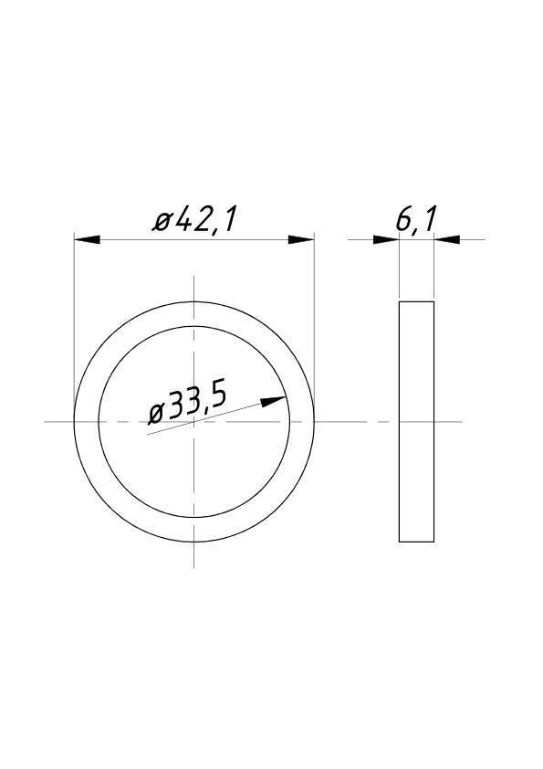 Gniazdo zaworu wydechowego C-330 10szt 50106310 - zdjęcie 3