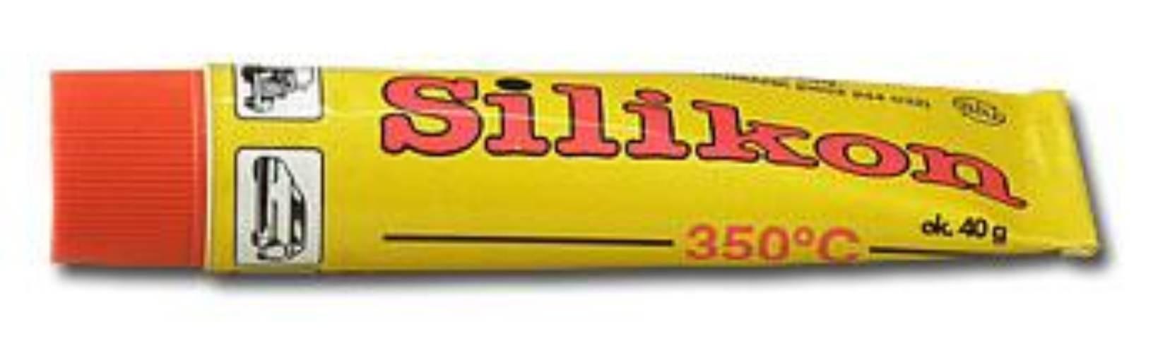 Silikon uszczelniająco-klejący 350*C. 40 g SILIKON 40 G
