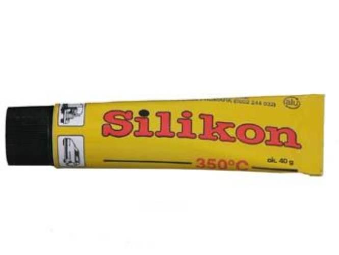 Silikon uszczelniająco-klejący 350*C. czarny 40 g SILIKON 40 GCZ
