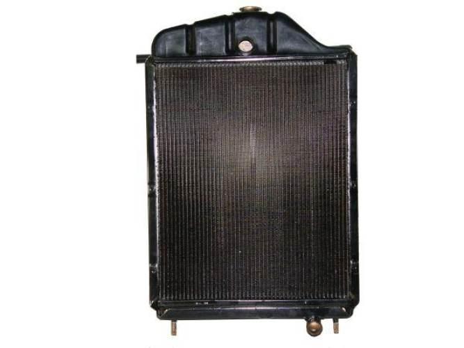 Chłodnica miedziana 1212, 1214 RM bez turbo dolne mocowanie 6-cylindrowy C-