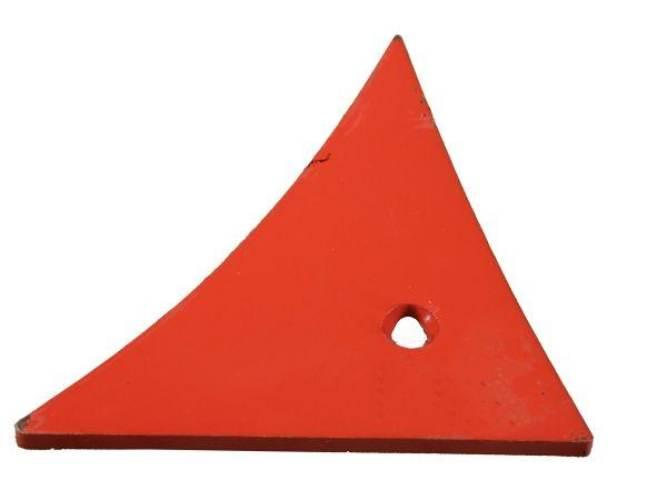 Pierś odkładni lewa jednootworowa Kverneland Vulcan pasuje śruba M12X35NOS