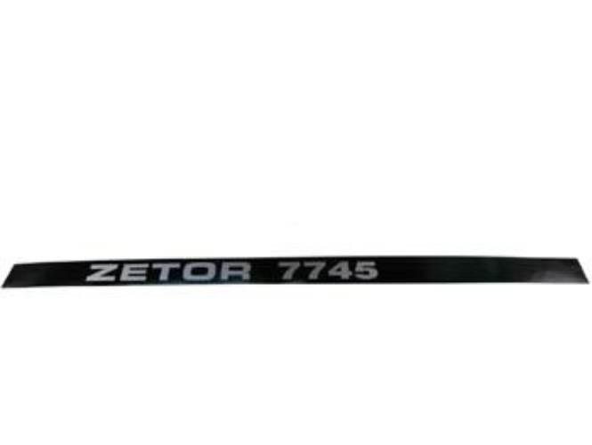 Naklejki kpl. ZETOR 7745 NAK ZETOR 7745