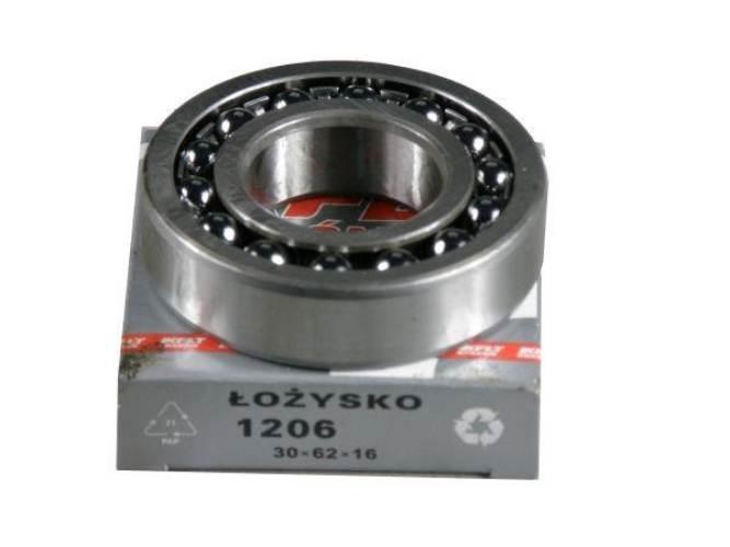 Łożysko kulkowe wahliwe 1206 Kraj RM-1206