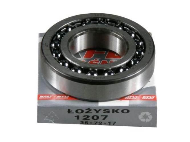 Łożysko kulkowe wahliwe 1207 Kraj RM-1207
