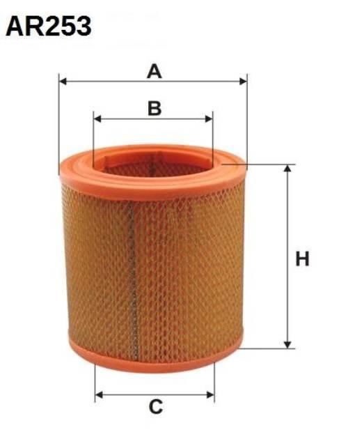 Filtr powietrza WA20-151 AR 253 Filtron (zam WA20-151) AR253