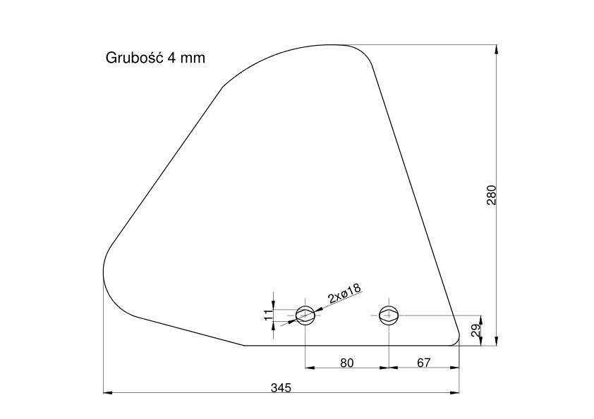 Odkładnia przedpłużka lewa Kverneland Vulcan. RM-076813 - zdjęcie 3