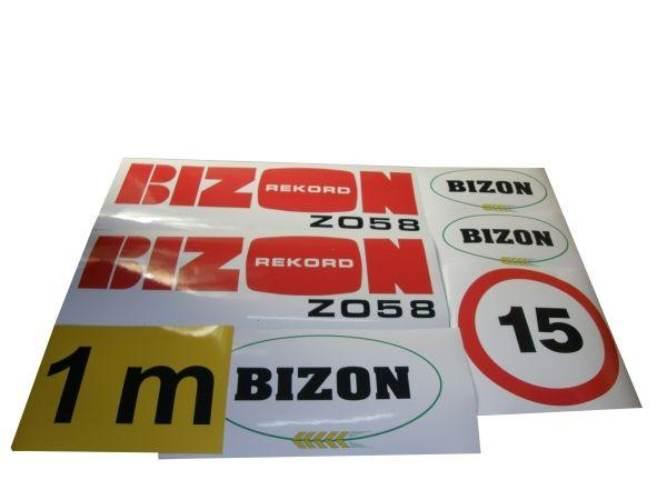 Naklejka kpl. BIZON Z-58 NAKBIZON58
