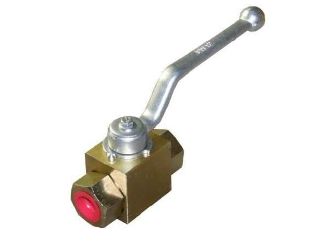 Zawór kulowy hydrauliczny dwudrożny 25 MPA 1/2" KHB-1/2 - zdjęcie 4