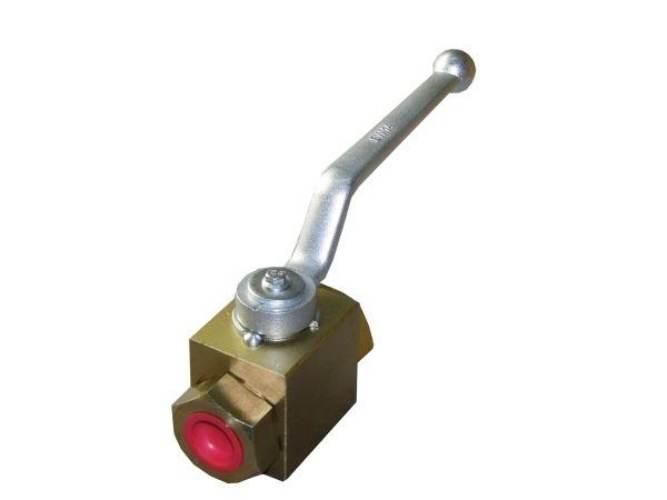 Zawór kulowy hydrauliczny dwudrożny 25 MPA 3/4" KHB-3/4 - zdjęcie 4