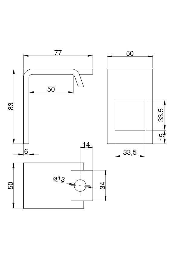 Nakładka wydłużona agregatu kształtownik 50 mm 10szt 1414000071 - zdjęcie 2
