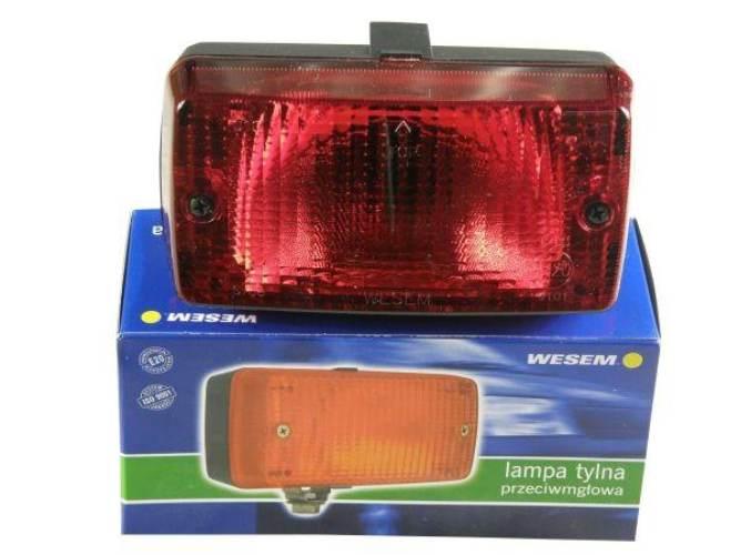 Lampa tylna przeciwmgielna 140x75 Wesem LA1.02004