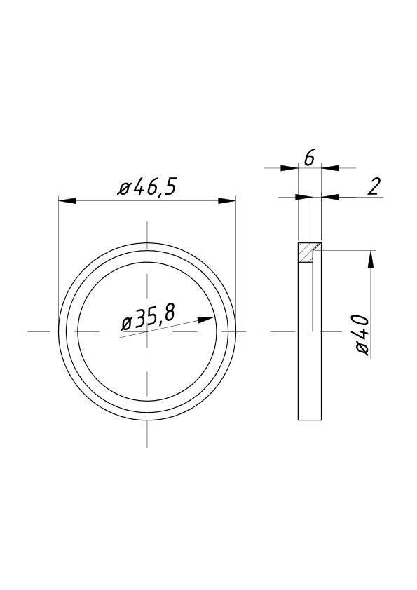 Gniazdo zaworu ssącego nadwymiar 0,50 C-360 20szt 50405651 - zdjęcie 2