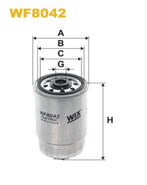 Filtr Paliwa WF8042 Wix WF8042