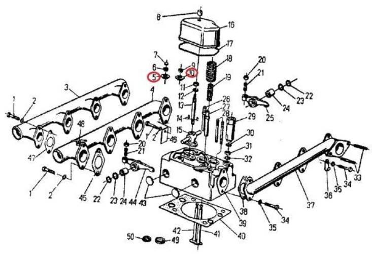 Talerzyk zaworu C-360 50405580 - zdjęcie 2