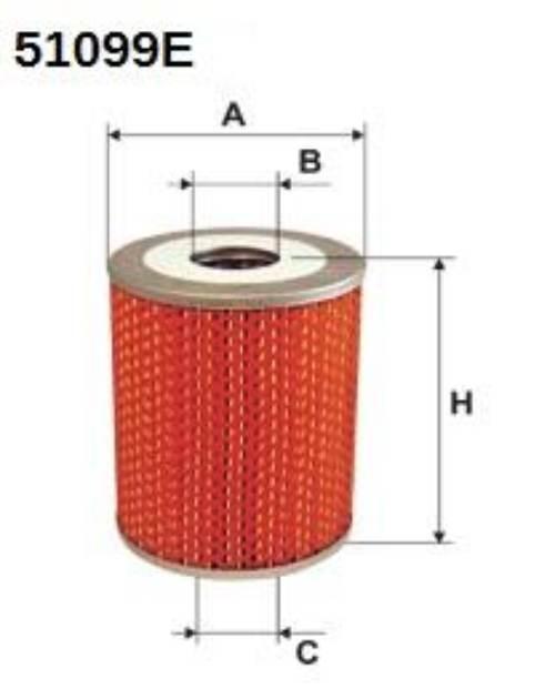 Filtr Oleju 51099E Wix 51099E