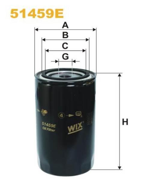 Filtr Oleju 51459 Wix 51459E