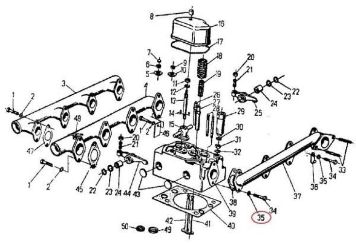 Podkładka sprężysta M-10 pompy wody C-360 54611210 - zdjęcie 3