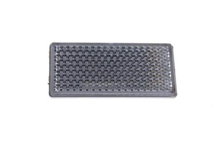Odblask prostokątny 105x48 biały 10szt 105X48B