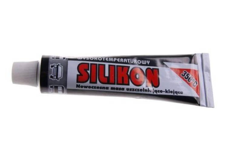 Silikon uszczelniająco-klejący 350 *C. 80 ml SILIKON 80 ML