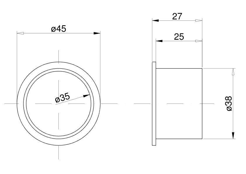 Tulejka teflon hedera 610533 Consul, Protector, Mercator Claas RM-610533 - zdjęcie 2