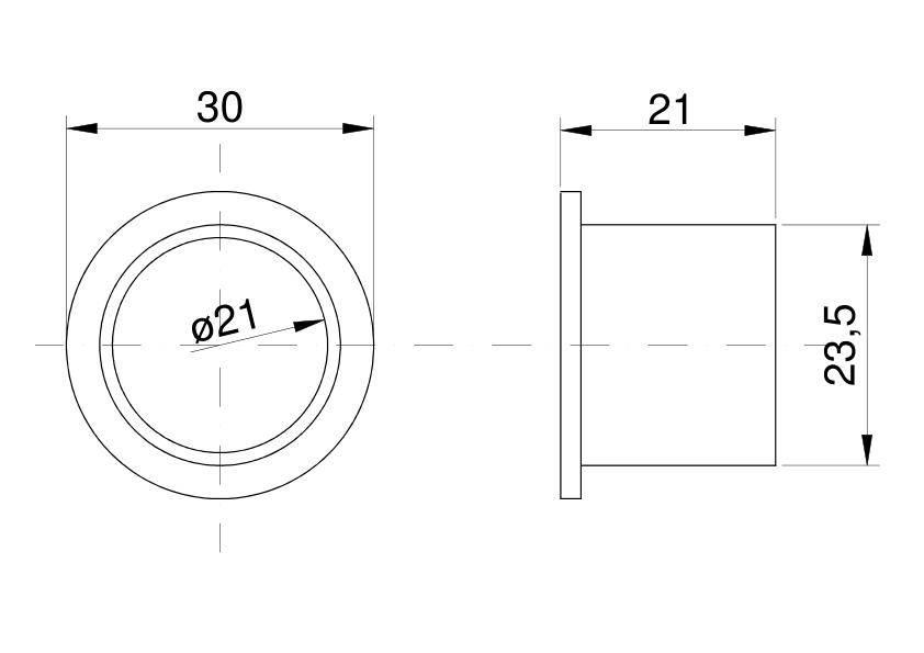 Tulejka teflon 008515.0 Claas RM-008515 - zdjęcie 2